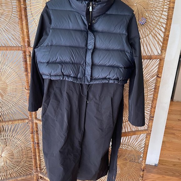 Sweaty Betty $298 Women’s Go Your Way 3 In 1 Mac Jacket Black Size L - Picture 9 of 9